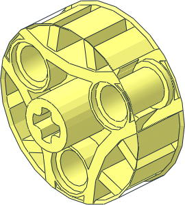 ~Wheel Rim 20 x 30 with 3 Pegholes - Spoke Assembly