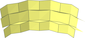 ~Figure Flask with Handle Basket Side