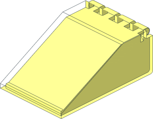 ~Windscreen  6 x  4 x  2 Canopy without Outside Faces