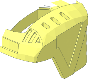 ~Technic Hockey Helmet Half