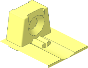 ~Click Lock Hinge Single Finger for Hinge Tile  1 x  4