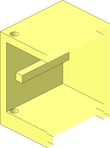 ~Container Cupboard  2 x  3 x  2 Half