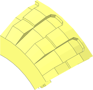 ~Tyre 38/ 50 x 43 Off Road - 1/16