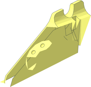 ~Fabuland Telephone Base Half