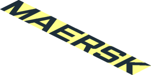 ~Sticker Black "MAERSK"