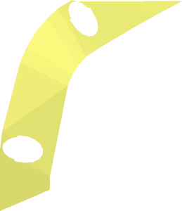 ~Technic Panel 15 x  2 x  7 Mudguard with Trapezoidal Arch Half Front Bevel