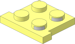 ~Electric Technic Motor 9V Geared Top - Connector