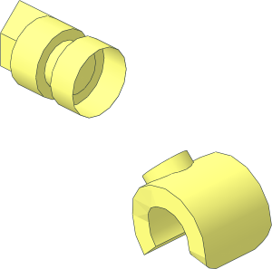 ~Figure Duplo Arm Child Hand and Connector