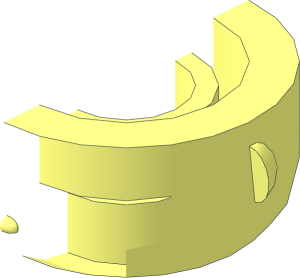 ~Figure Duplo Head Child Half without Face