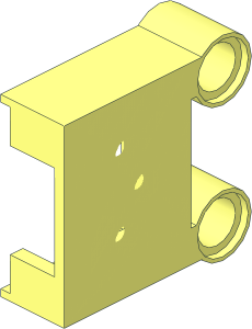 ~Technic Pneumatic Valve with Pegholes Casing Body