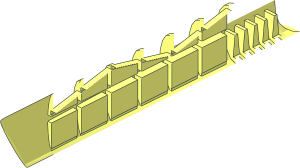 ~Technic Bionicle Weapon Aero Slicer - Half