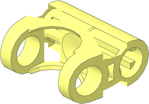 ~Technic Connector  2 x  3 with Ball Socket - Socket End