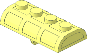 ~Container Treasure Chest Lid Common Geometry