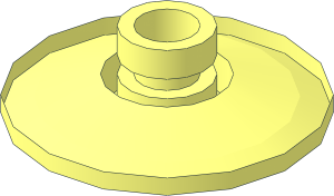 ~Dish  2 x  2 Inverted without Convex Surface
