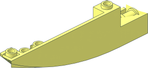 ~Cockpit  4 x 10 x  2 Curved Half