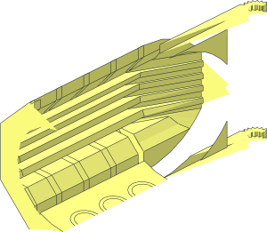 ~Electric Motor Boat Back Half