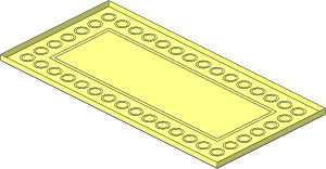 ~Tile  8 x 16 without Top Face