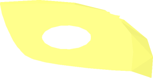 ~Minifig Cape Cloth (Formed) Neck Top Surface