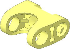 ~Constraction Ball Joint Socket with Closed Axle Holes and Angled Tip