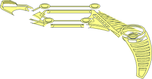 ~Technic Bionicle Weapon Pincer Suukorak Subpart