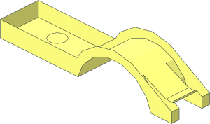 ~Car Mudguard  4.5 x  1 x  1 without Top Face