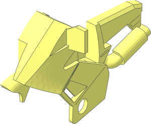 ~Bike  2 Wheel Motorcycle Body  4 x  8 x  4 with Fairing - Half