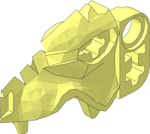 ~Animal Wolf Head Half