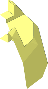 ~Technic Ball Joint with Axlehole Open - Low Centre