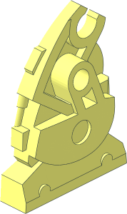 ~Minifig Mechanical Leg Half