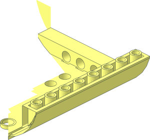 ~Slope Brick Curved  8 x  8 x  2 Inverted Double - Half