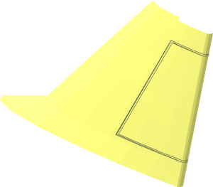 ~Tail Plane  2 x 14 x  8 Half Surface