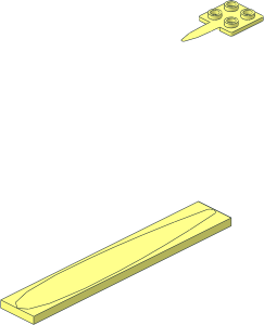 ~Tail Plane  2 x 14 x  8 Top and Bottom