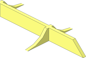~Electric Mindstorms NXT Battery Lid Holding Ribs