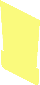 ~Minifig Head SpongeBob Front/Rear Face