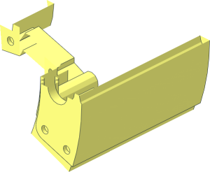~Wheel 21 x 56 with 8 Spokes Armoured - 1/16 Spoke and Rim