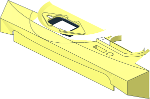 ~Electric Power Functions IR Remote Control Top Half