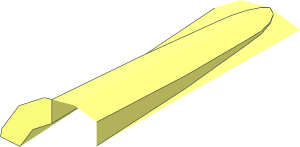~Minifig Hose Nozzle with Side String Hole