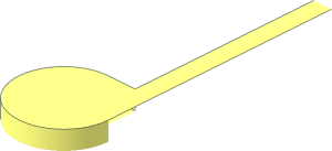 ~Door Left with Hollow Hinge - Top