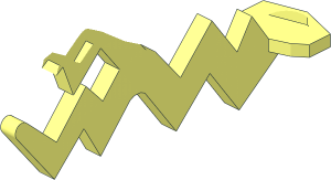 ~Minifig Lightning - Bottom