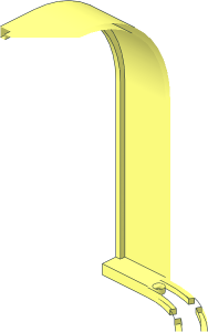 ~Panel  6 x  6 x  9 Round with Spherical Top