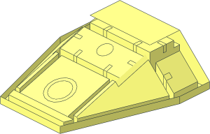 ~Wedge  4 x  4 without Sloped Face