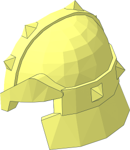 ~Minifig Helmet Cap - Half