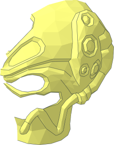 ~Minifig Head Kel'Dor, Head Half