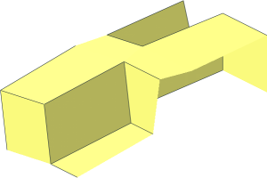 ~Tyre  7/ 45 x 17 Offset Tread with Middle Band Tread Element