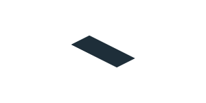 ~Sticker  1.9 x  3.8 with Black Stripe on White Background - Second Face