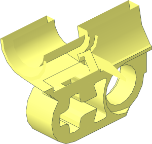 ~Technic Linear Actuator  2  x  2 Motor Mount Quarter