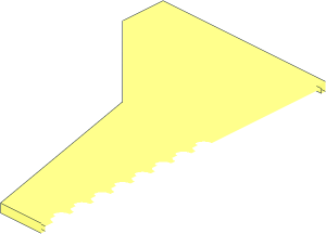 ~Wing 16 x 14 Shuttle (Left Half)