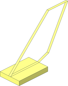 ~Tail Shuttle  2 x  6 x  4 without Decorated Surfaces