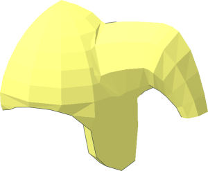 ~Minifig Jester's Cap Front Right Side