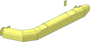 ~Boat Inflatable 21 x 10 Half